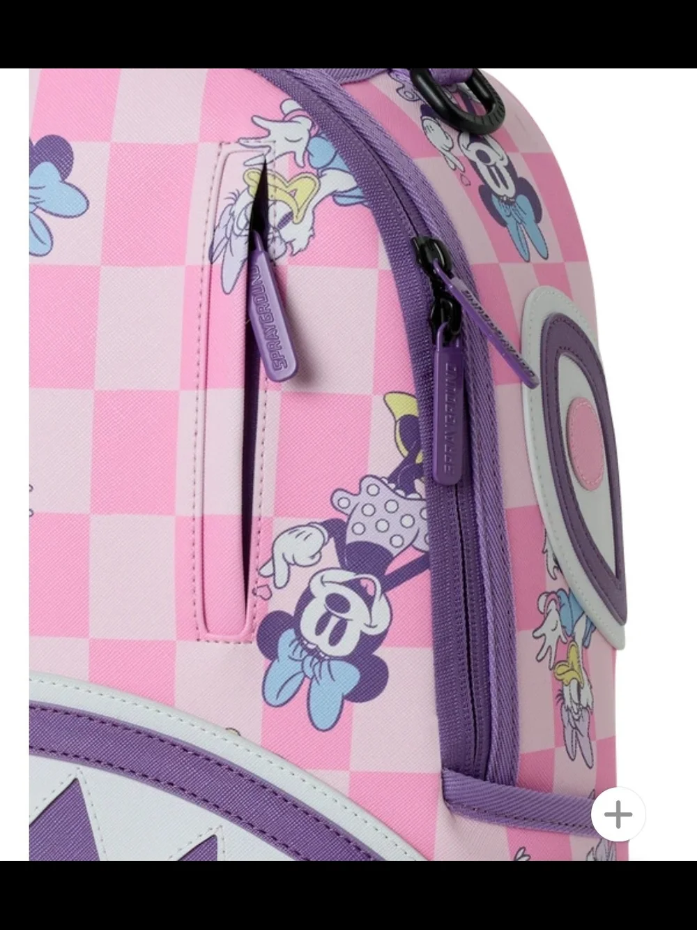 DISNEY MINNIE DAISY CHECK BACKPACK